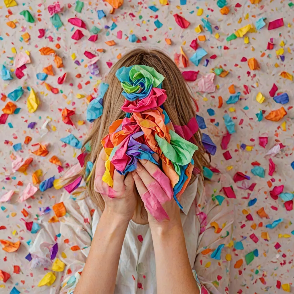 Jak zafarbować włosy bibułą?