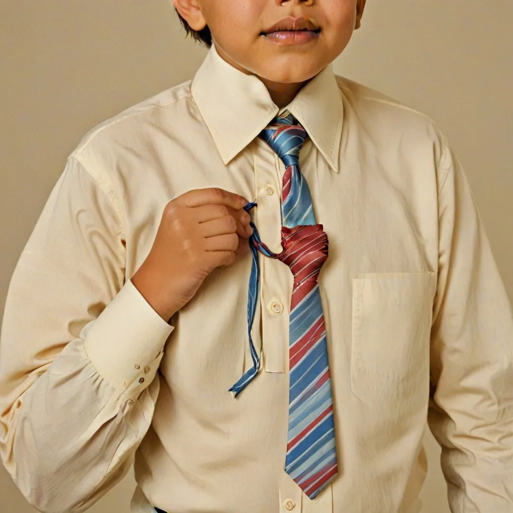 Jak zawiazac krawat dziecku?