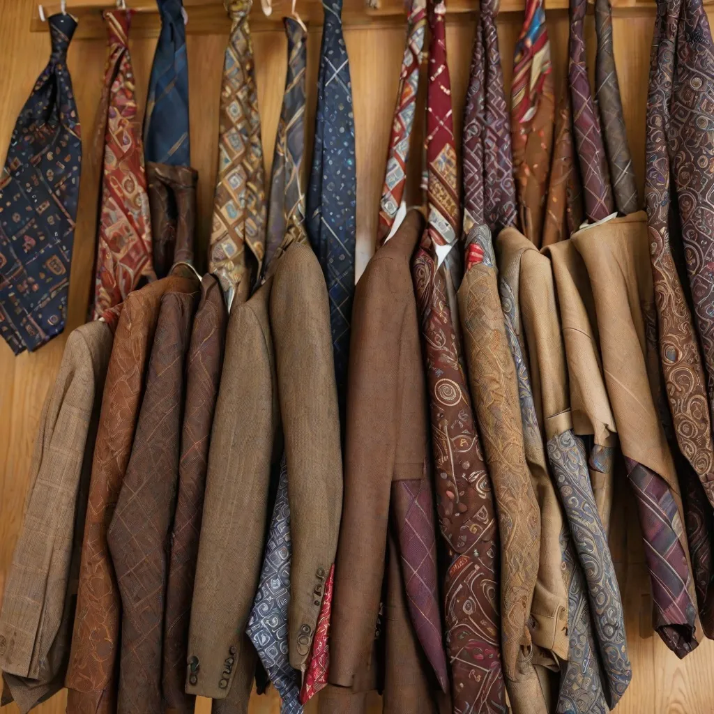 Jaki krawat do brązowego garnituru?